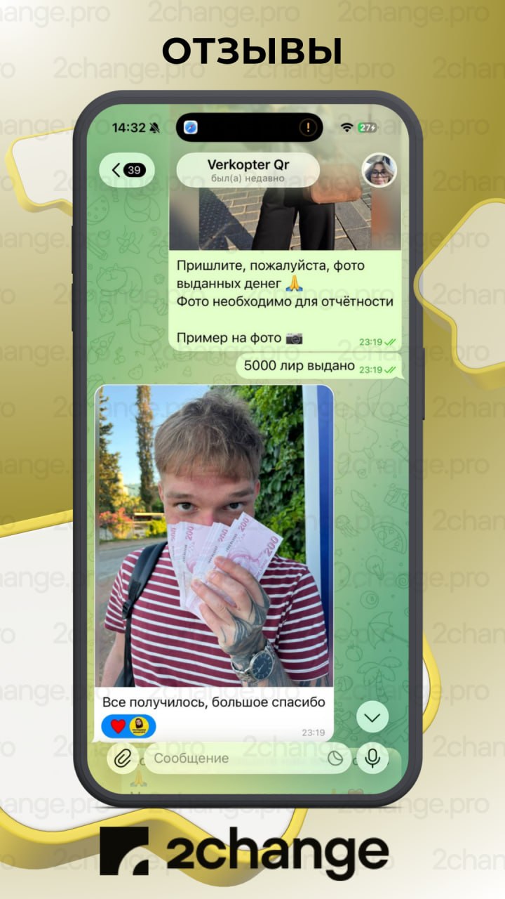 Отзыв клиента 2Change — Verkopter, Турция