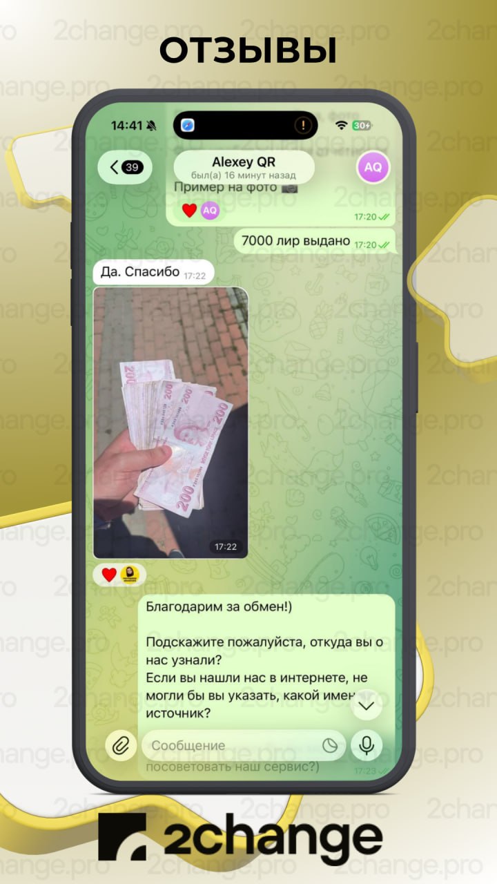 Отзыв клиента 2Change — Alexey, Турция